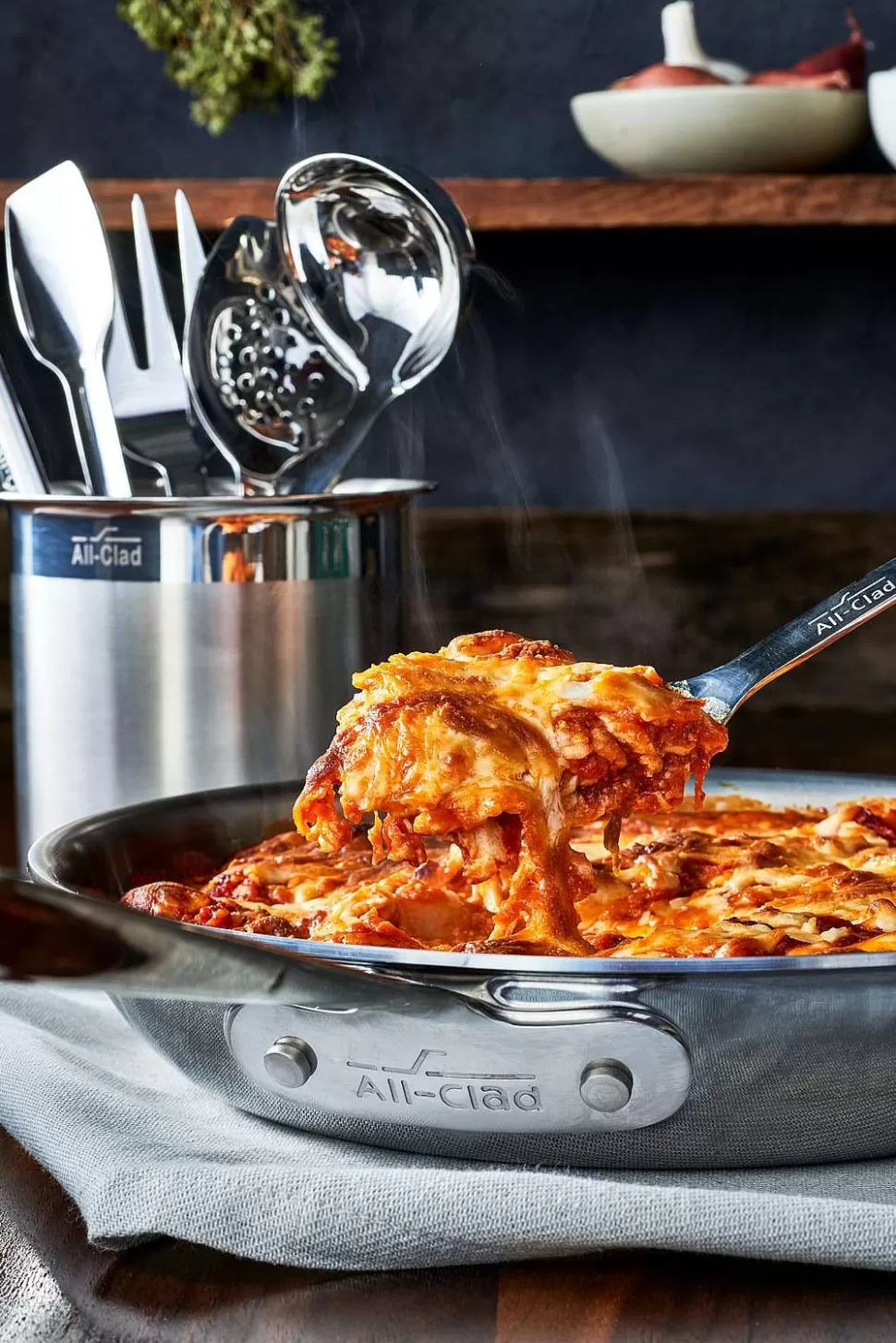 All-Clad Kitchen Accessories<Cook & Serve, Stainless Steel Slotted Spoon