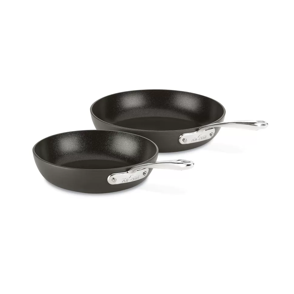 All-Clad Fry Pans & Skillets<Essentials Nonstick Cookware Set, 2 Piece Fry Pan Set, 8.5 & 10.5 Inch