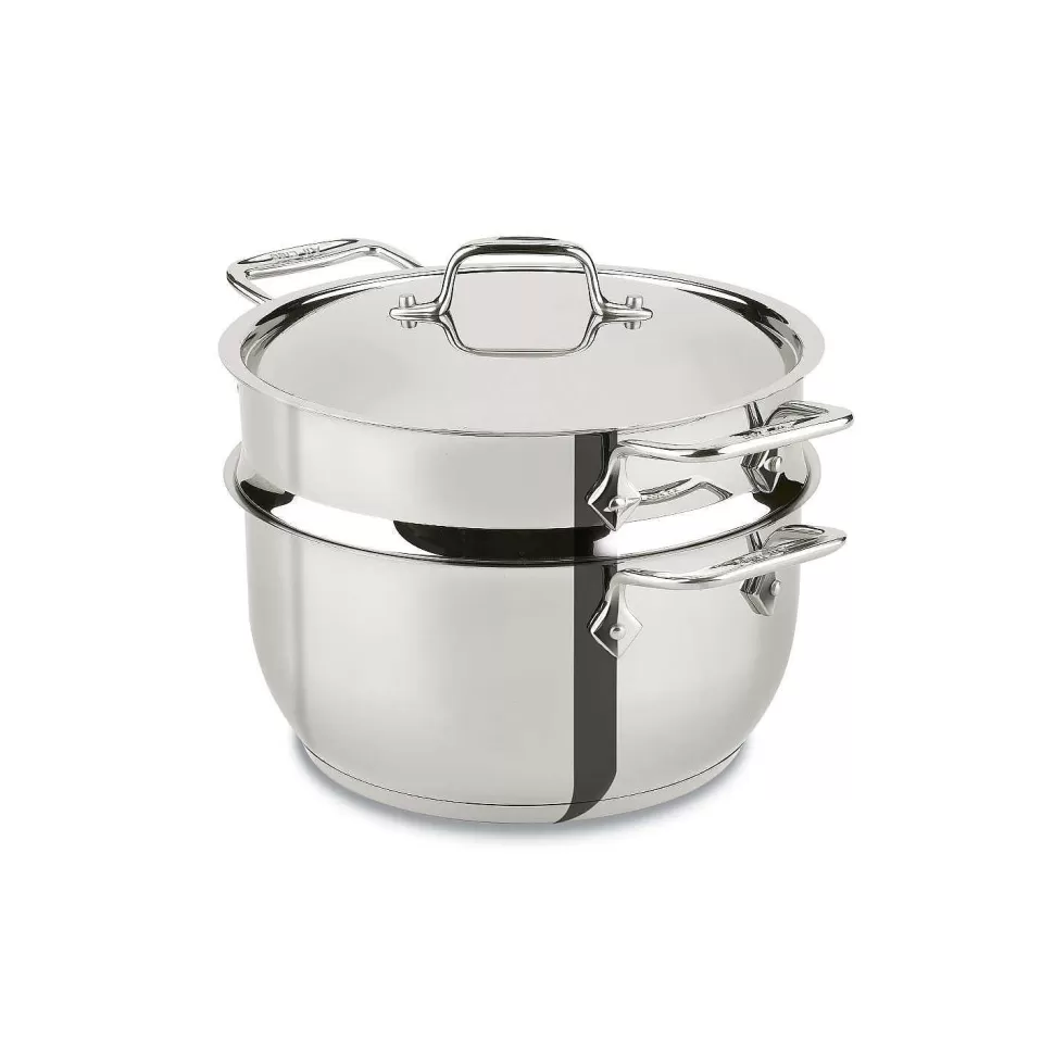 All-Clad Specialty Cookware<Gourmet Accessories, Stainless Steel Steamer, 5 Quart