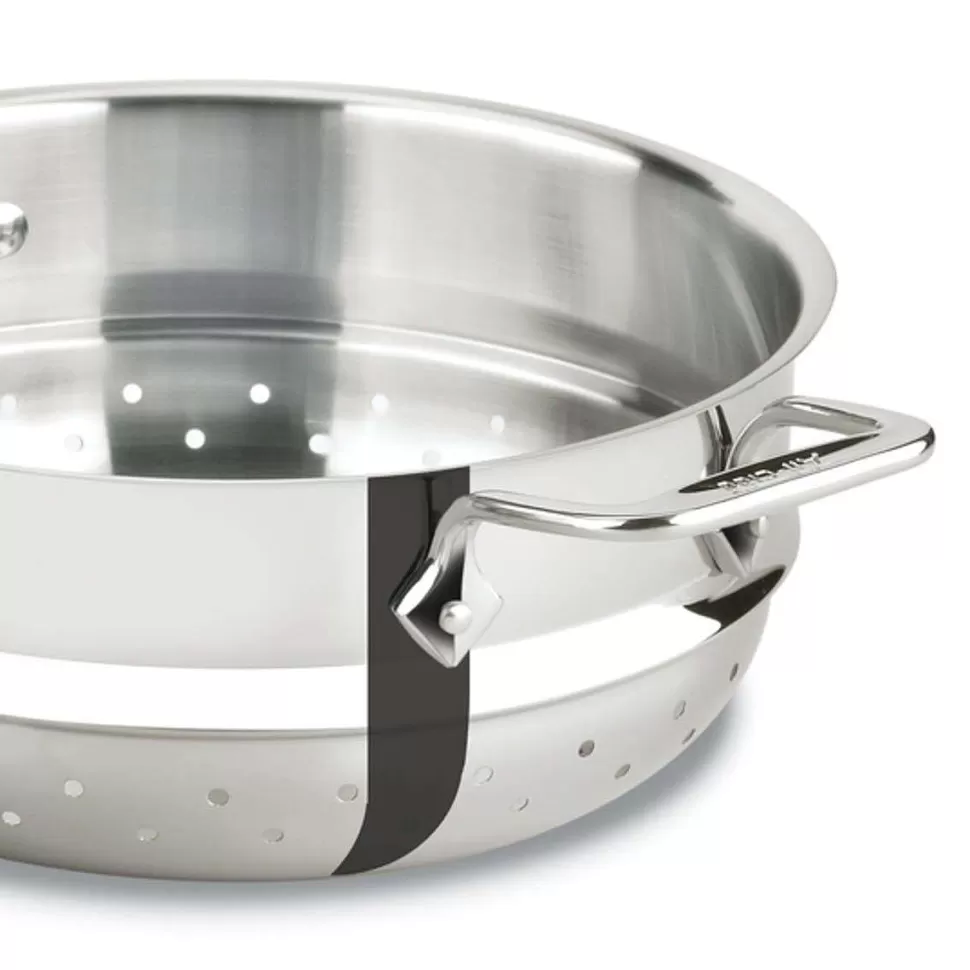 All-Clad Specialty Cookware<Gourmet Accessories, Stainless Steel Steamer, 5 Quart
