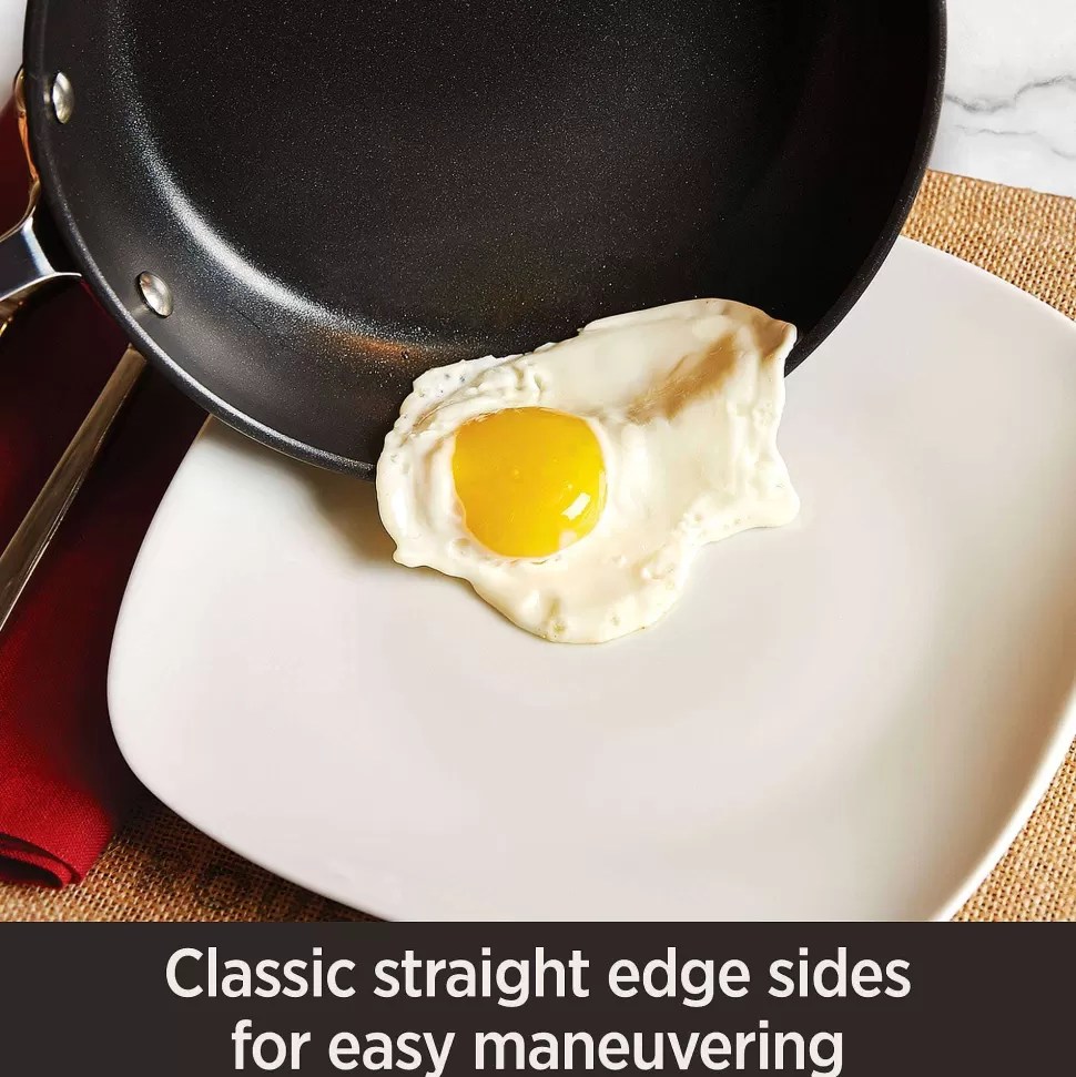 All-Clad Griddle & Grill Pans<Ha1 Hard Anodized Nonstick Cookware, Square Griddle, 11 Inch