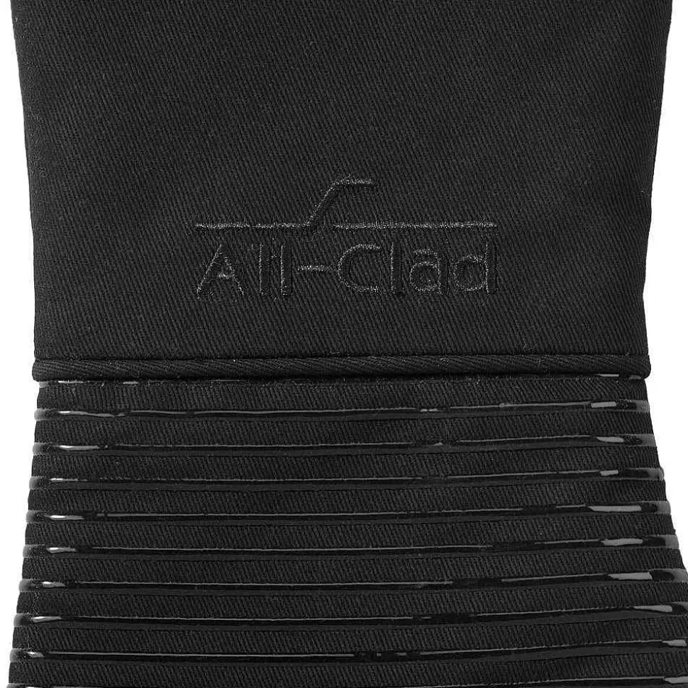 All-Clad Kitchen Linens<Oven Mitt Set, Black, 2 Pieces