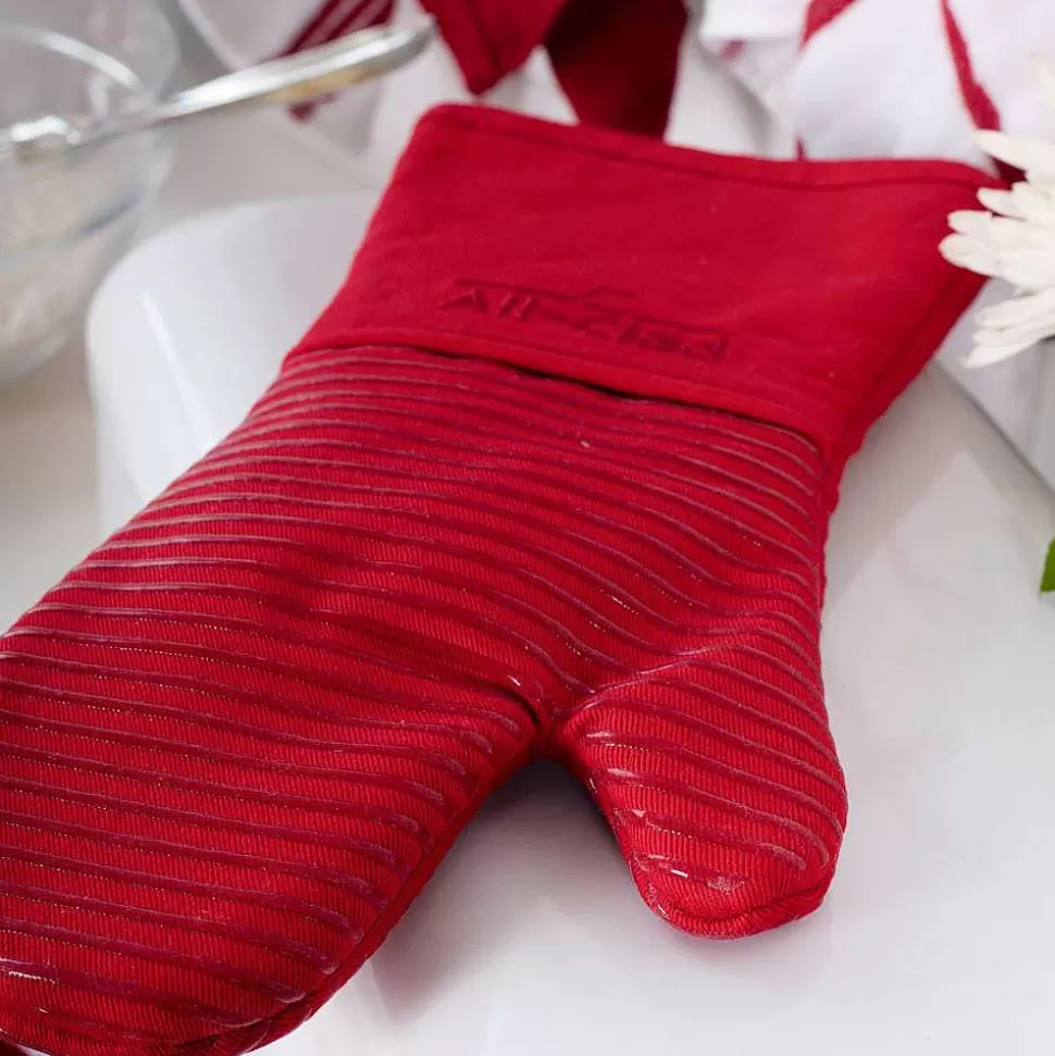 All-Clad Kitchen Linens<Oven Mitt Set, Chili, 2 Pieces