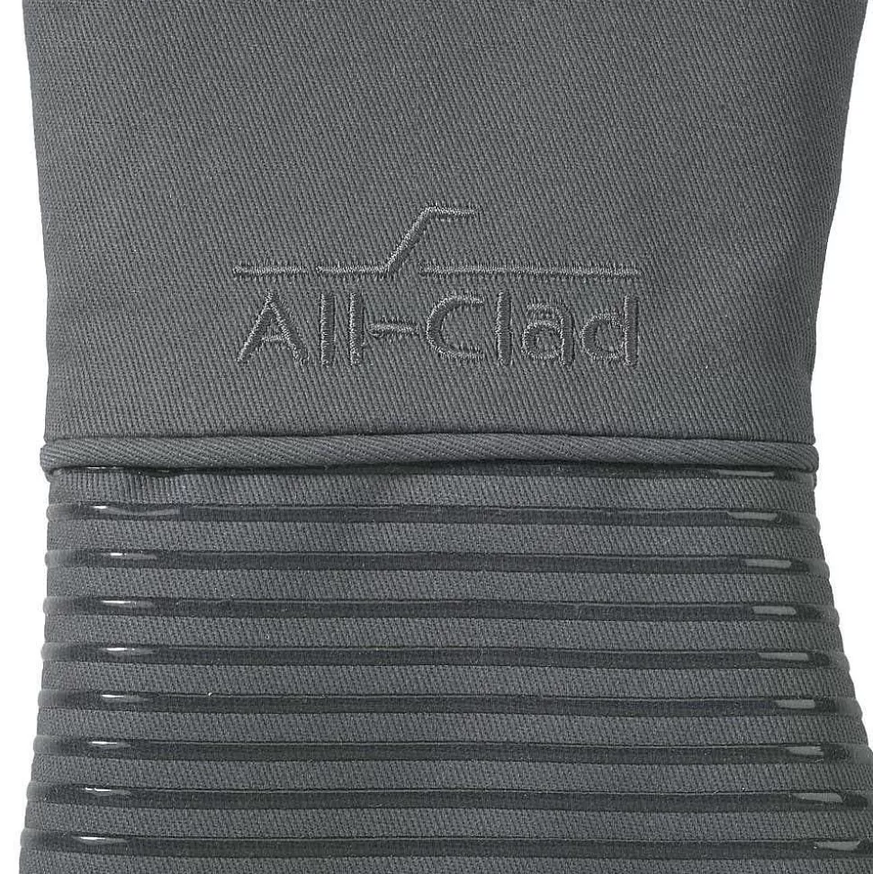 All-Clad Kitchen Linens<Oven Mitt Set, Pewter, 2 Pieces
