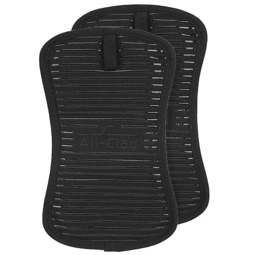 All-Clad Kitchen Linens<Potholder Set, Black, 2 Pieces