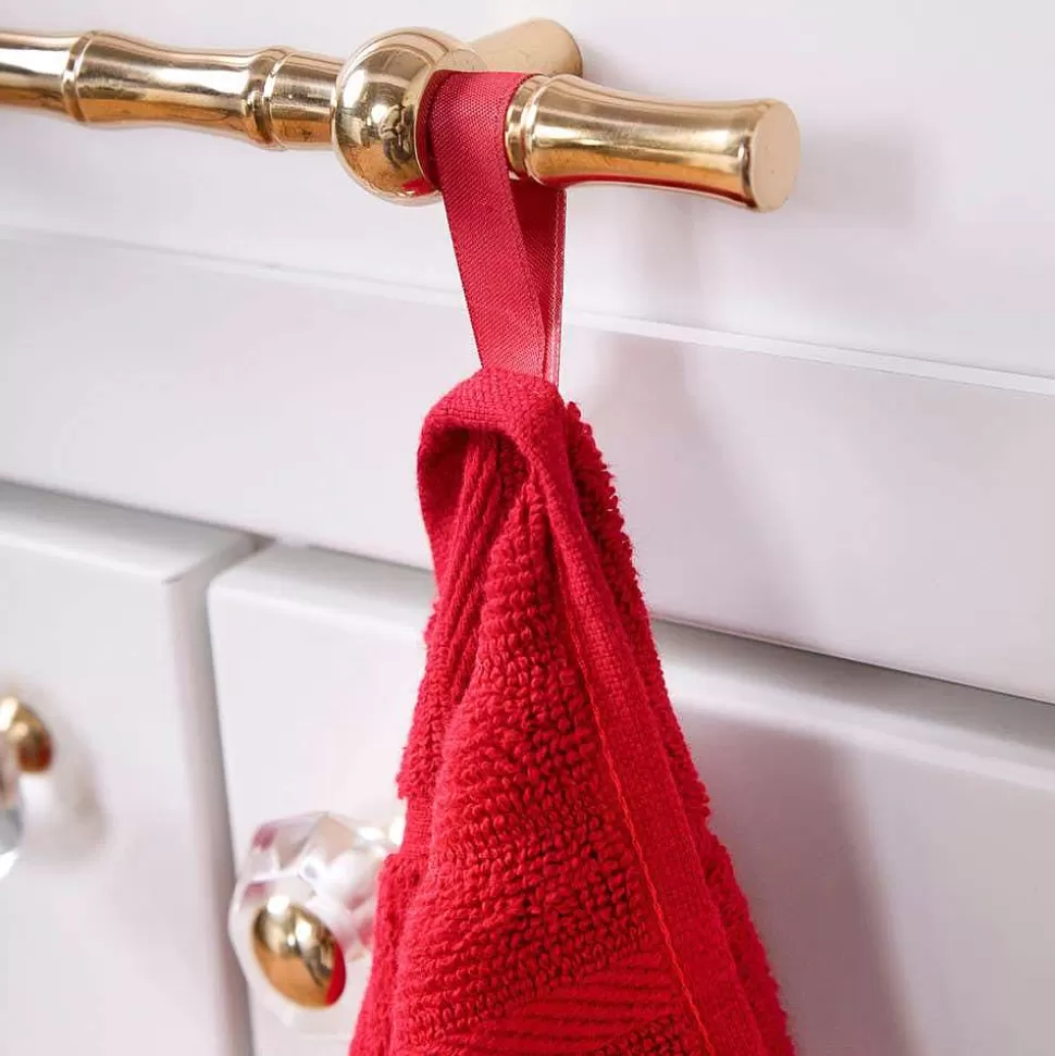 All-Clad Kitchen Linens<Solid Kitchen Towel Set, Chili, 2 Pieces