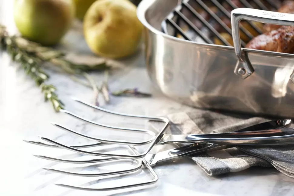 All-Clad Professional Tools<Stainless Steel 2 Piece Turkey Fork Set