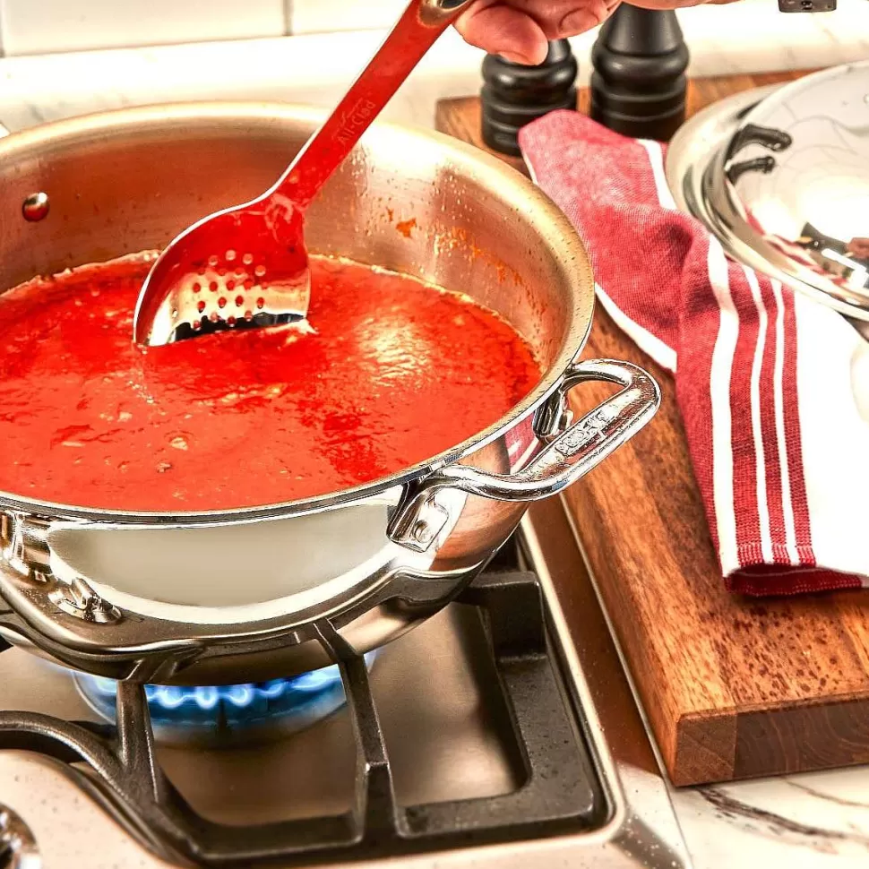 All-Clad Professional Tools<Stainless Steel Slotted Spoon