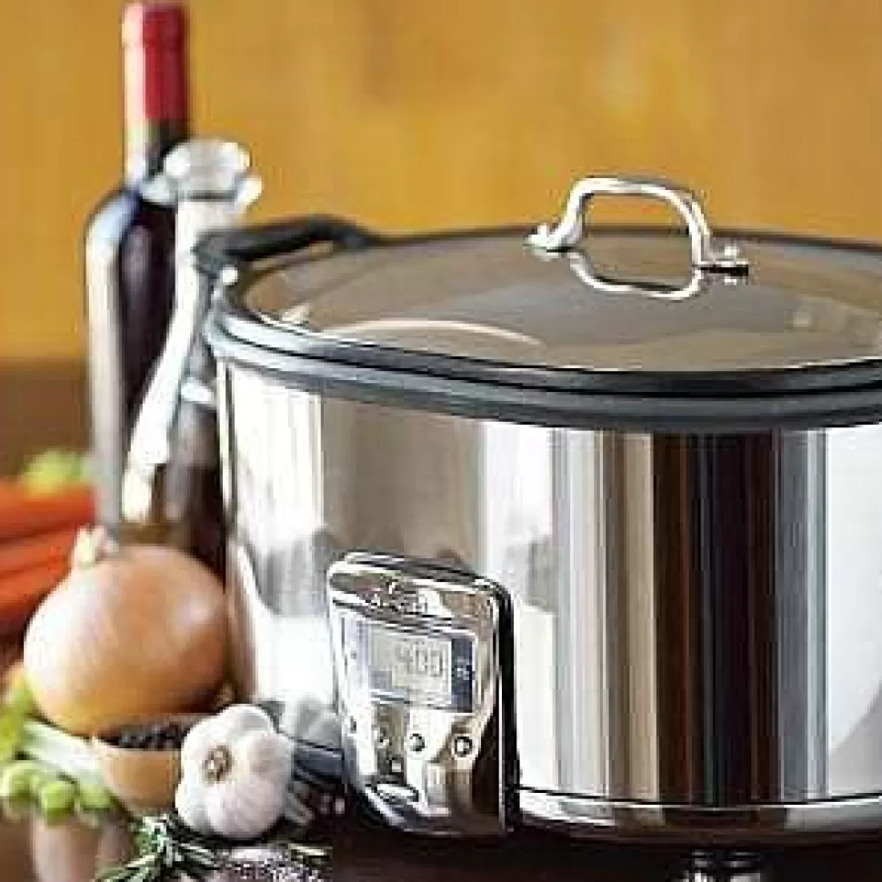All-Clad Kitchen Electrics<Stainless Steel Slow Cooker With Aluminum Insert, 7 Quart